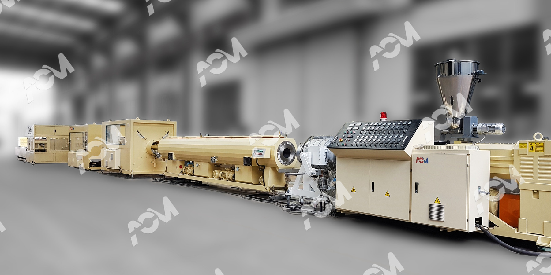 PVC PIPE EXTRUSION LINE