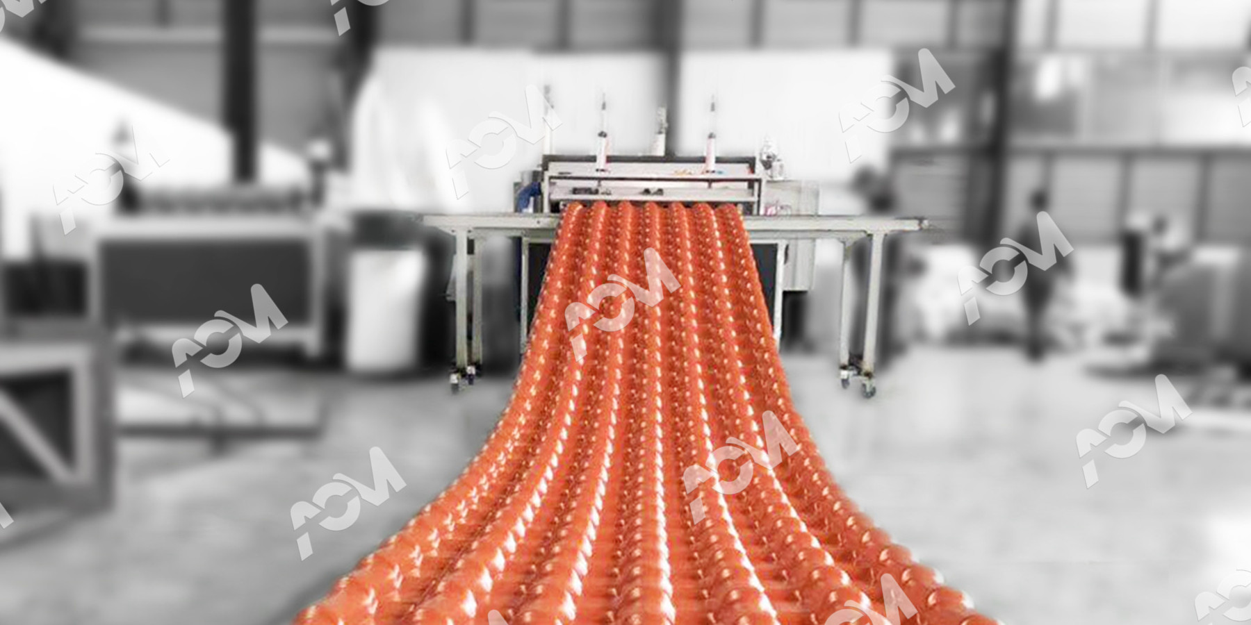 PVC Colonial Tile Extrusion Line-6