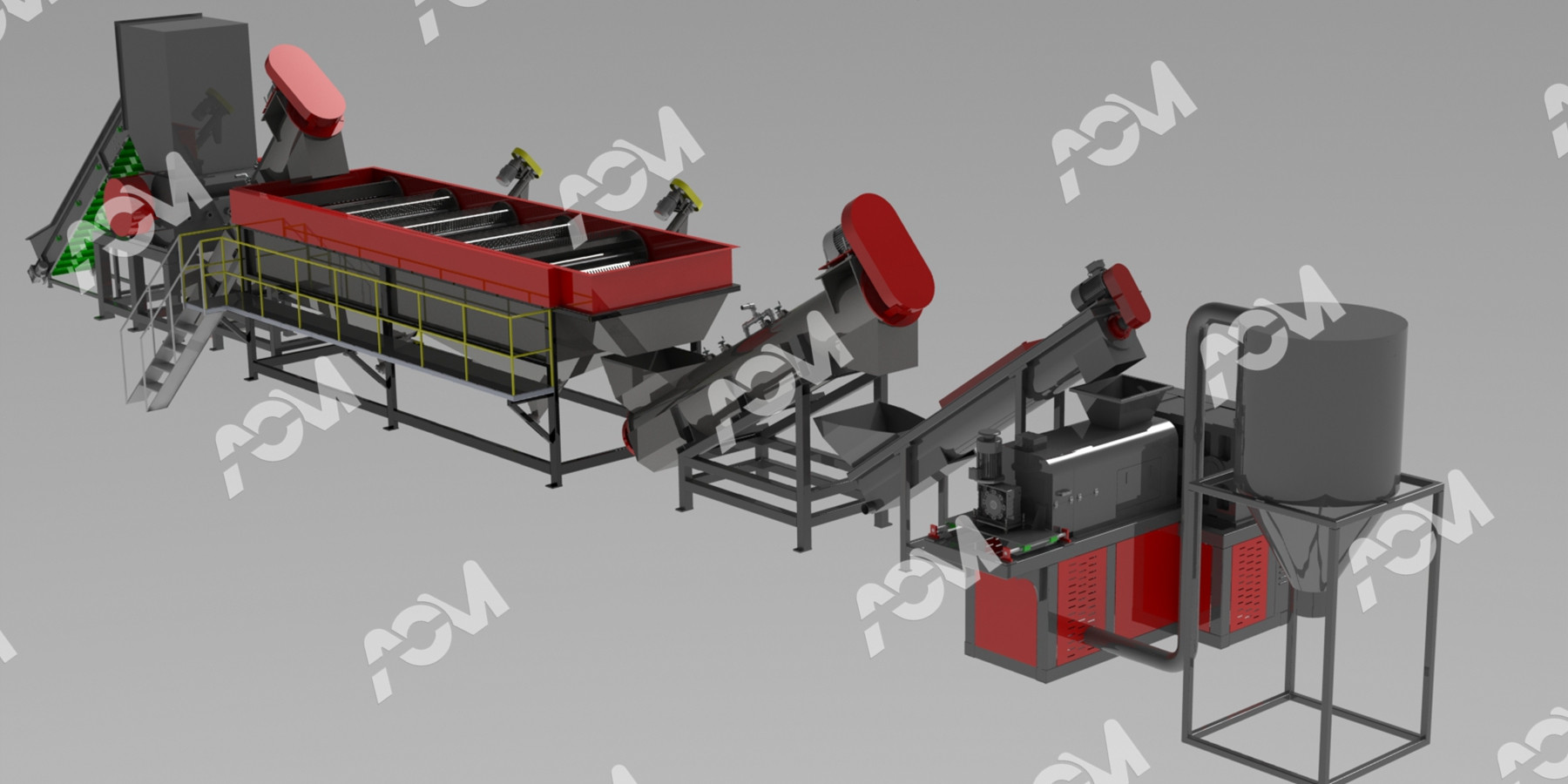 PE PP Washing and Recycling Line-1