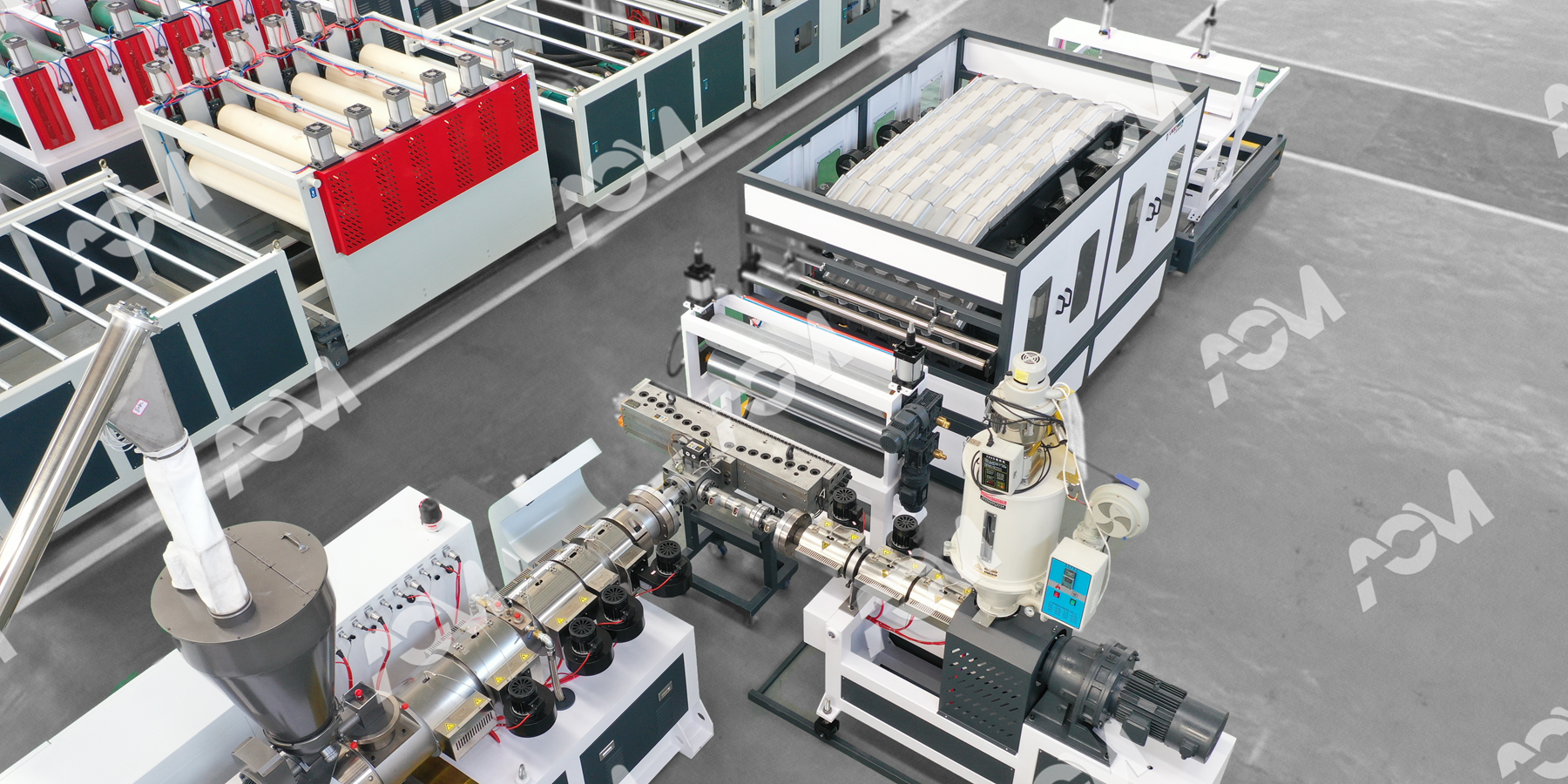 PVC Colonial Tile Extrusion Line-2