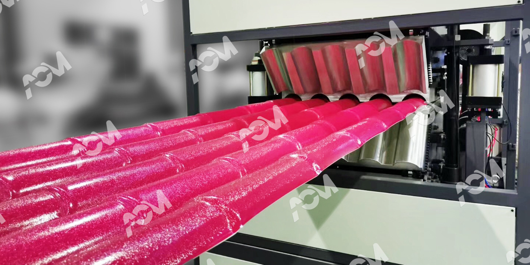 PVC Colonial Tile Extrusion Line-5