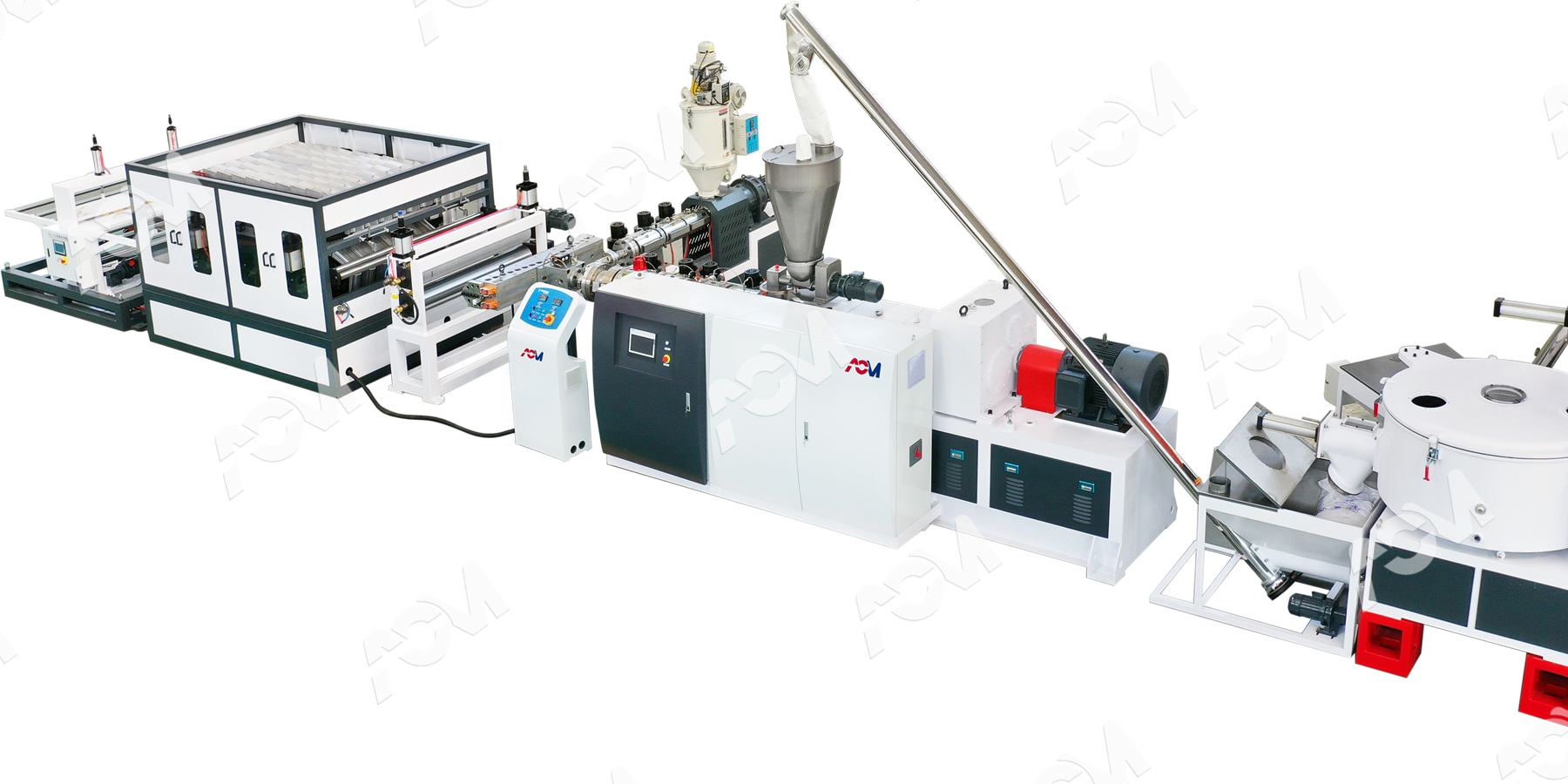 PVC Colonial Tile Extrusion Line-1
